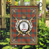 McLean of Duart Ancient Tartan Crest Garden Flag - Celtic Thistle Style